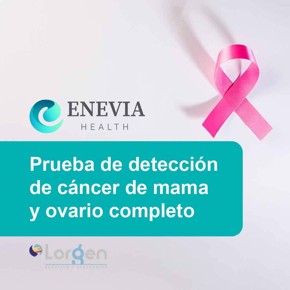 Prueba de detección de cáncer de mama y ovario Completo lorgen enevia health