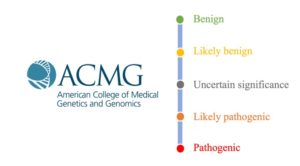 Vus genetica ACMG